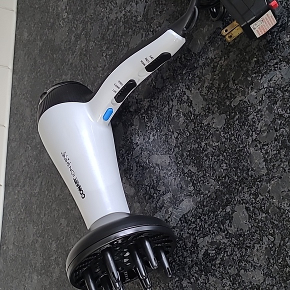 Conair Ion Shine 1875 Hair Dryer with Diffuser - Picture 1 of 9